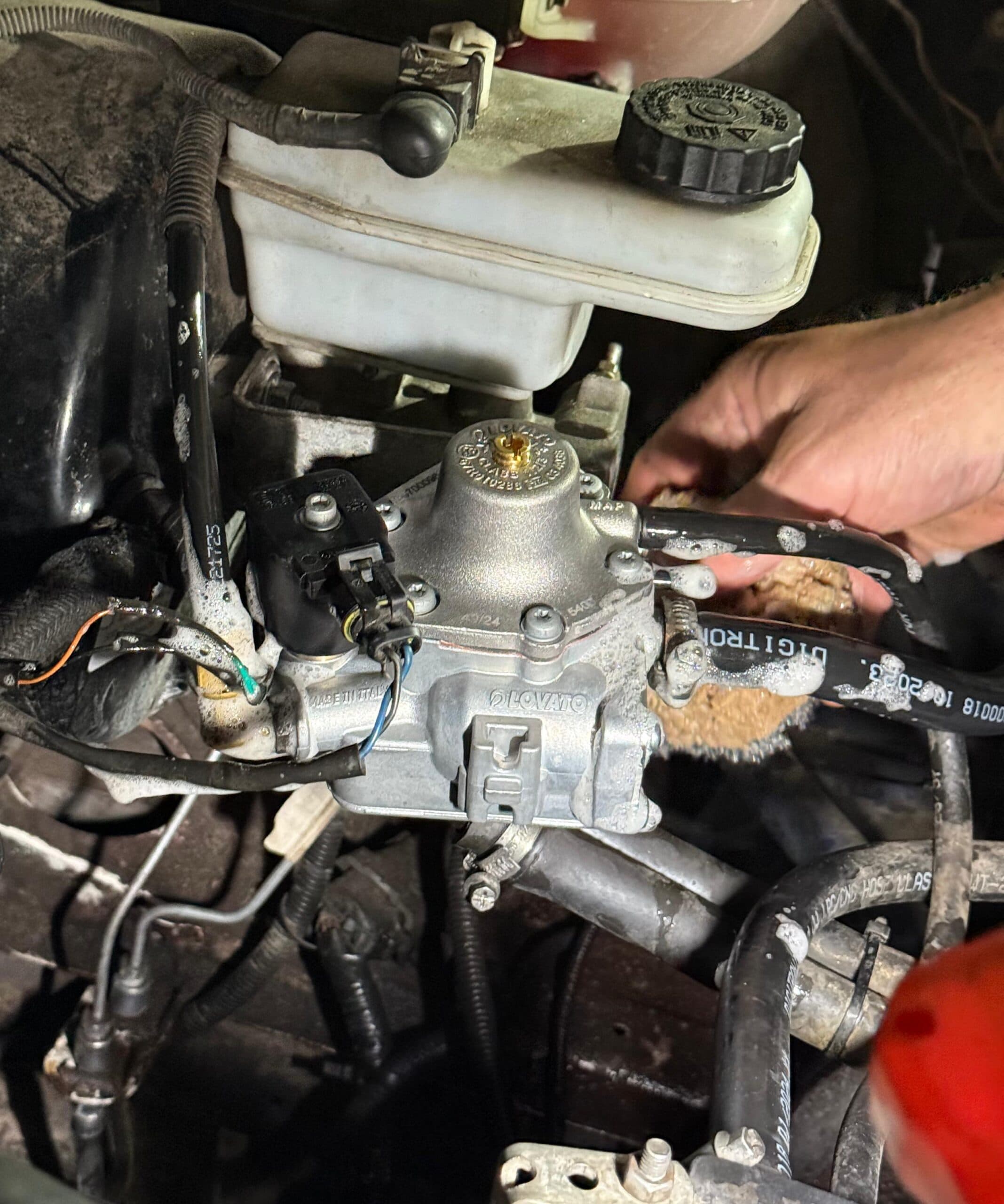 Замена газового редуктора ГБО