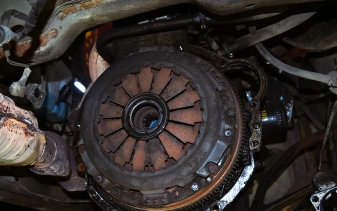 Замена сцепления