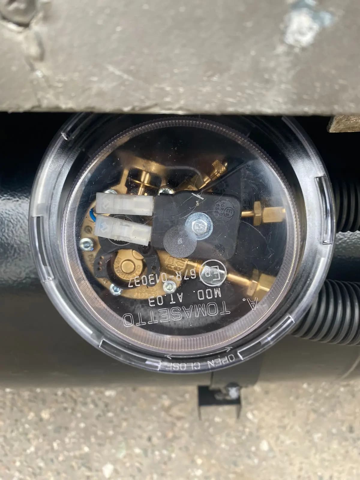 Замена мультиклапана ГБО